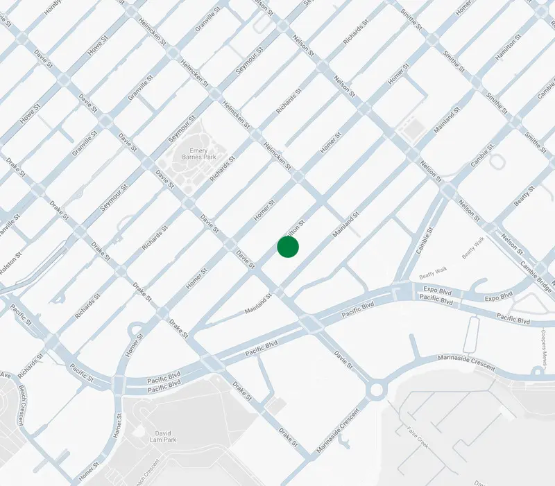Map of AG Vancouver Office